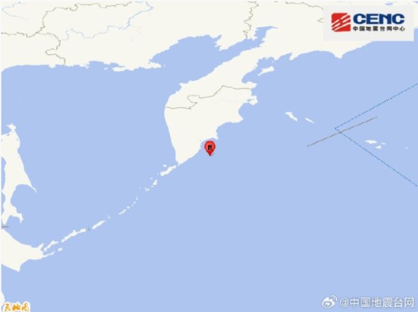 辉煌国际 堪察加东岸远海发生5.8级地震 震源深度10千米